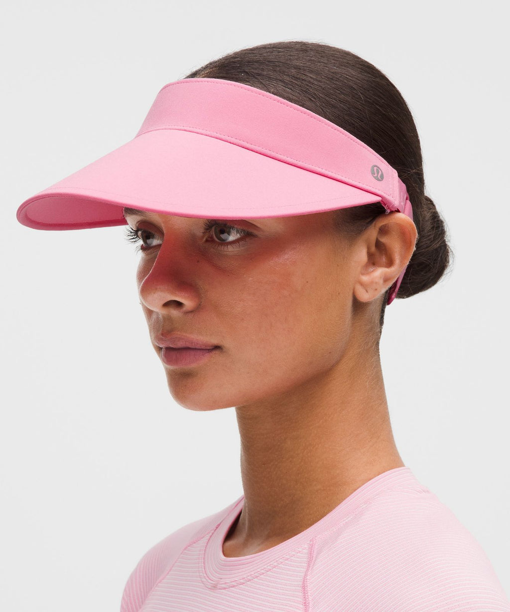 Women's Fast Paced Wide Band Running Visor Candy Cloud