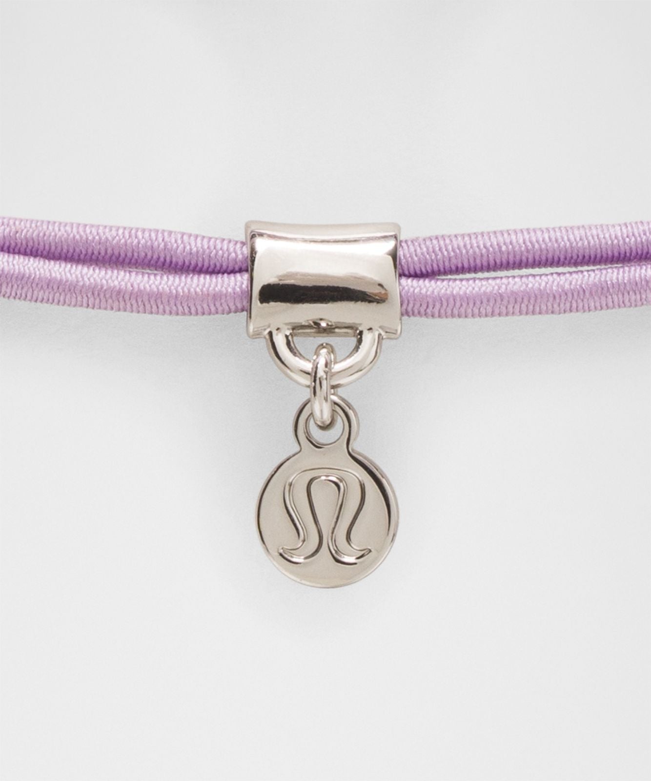 Logo Bead Hair Ties *3 Pack Lotus Lavender/Lilac Play/Pink Pearl/Silver