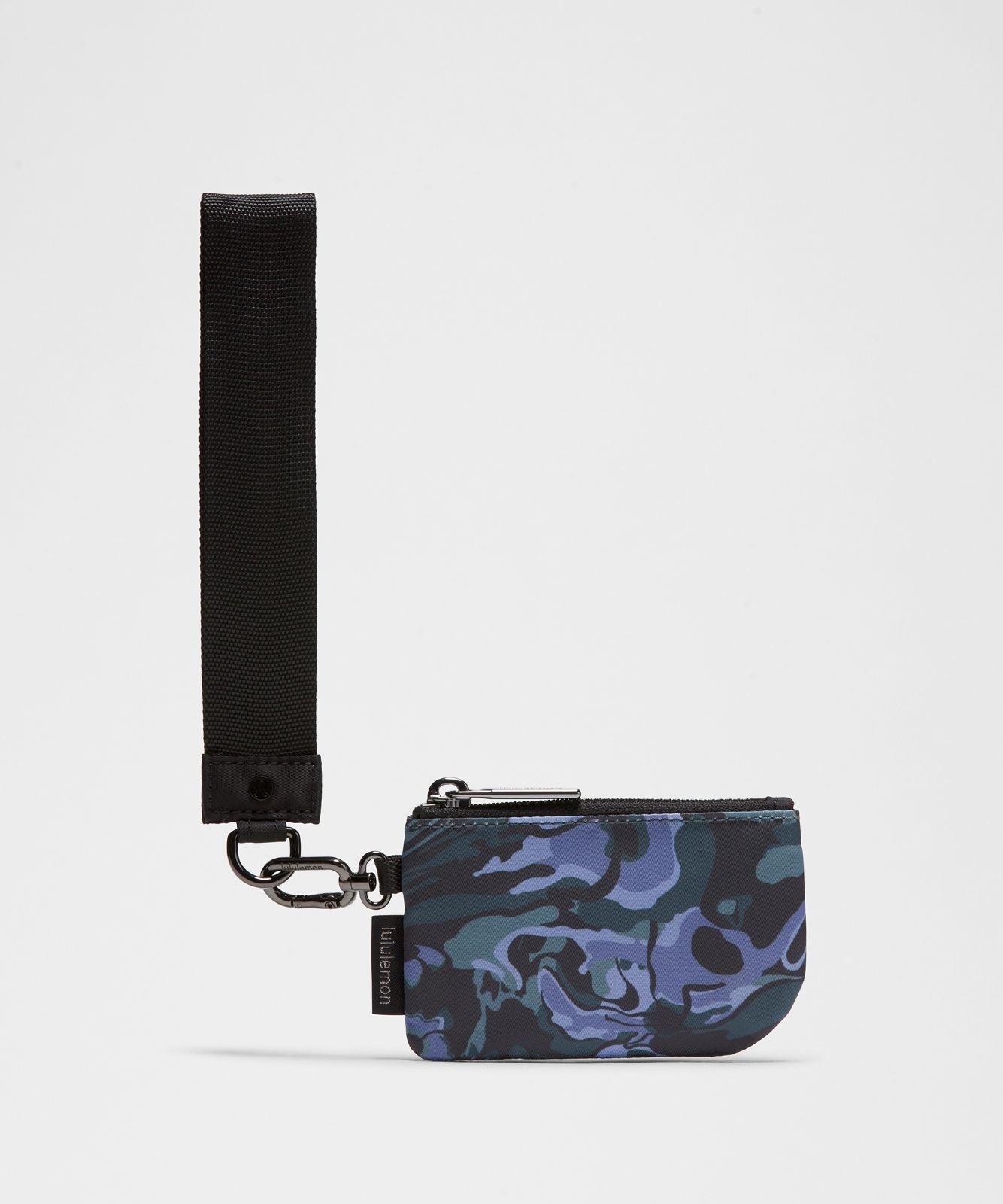 Dual Pouch Wristlet Flower Meld Mini Multi/Gunmetal