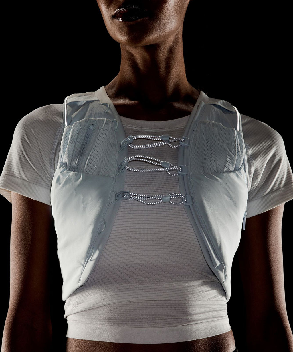 Women's Fast and Free Trail Running Vest Starch Blue