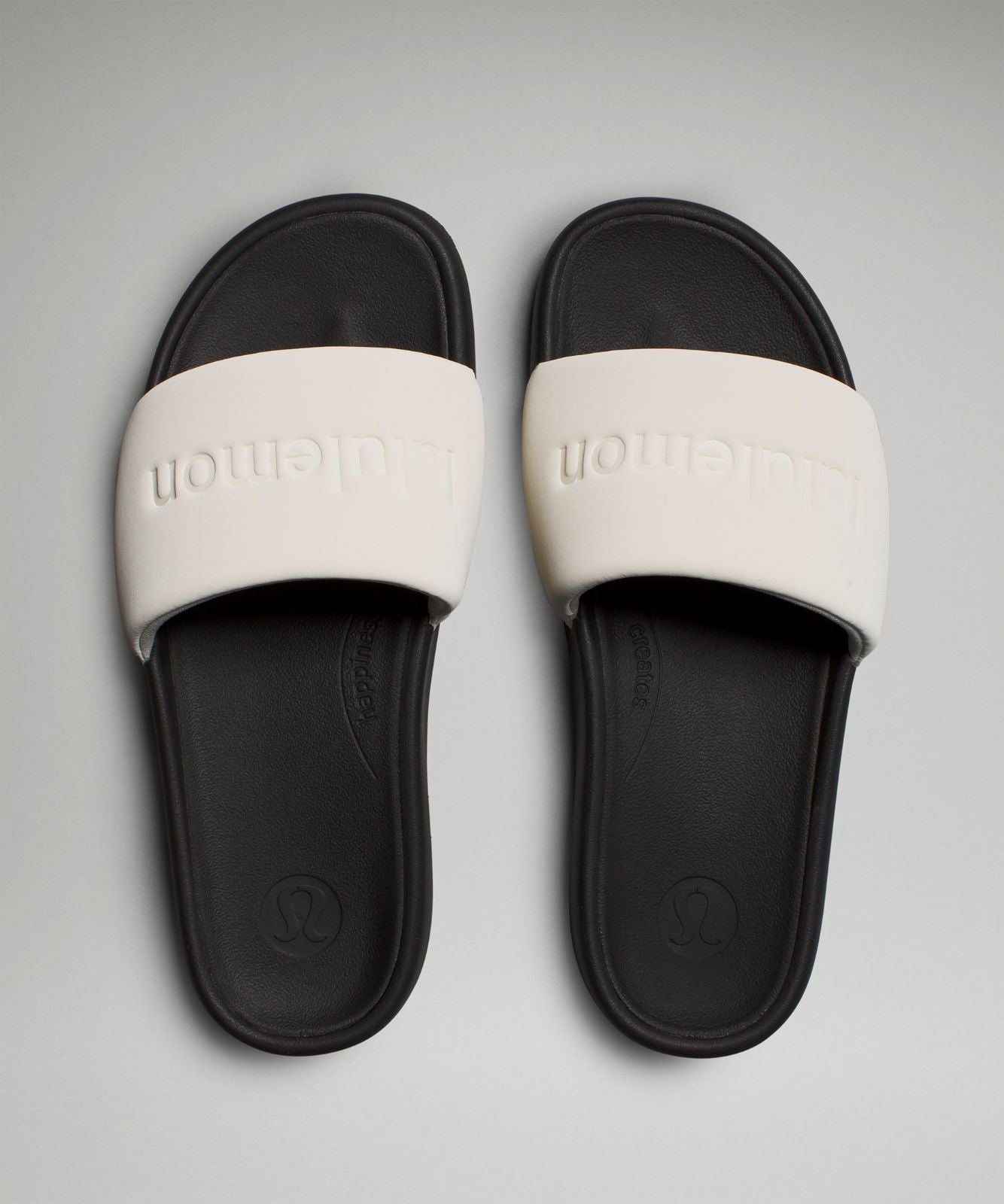 Women's Restfeel Slide *Graphic Light Ivory/Black/Light Ivory