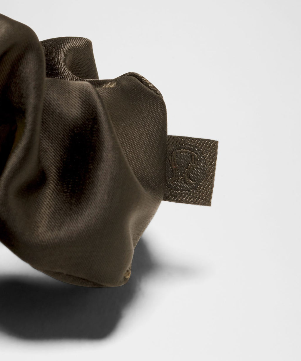 Uplifting Scrunchies Satin *3 Pack Black/Olive Brown/Camel Brown