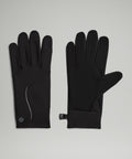 Women's Fast and Free Fleece Running Gloves Black