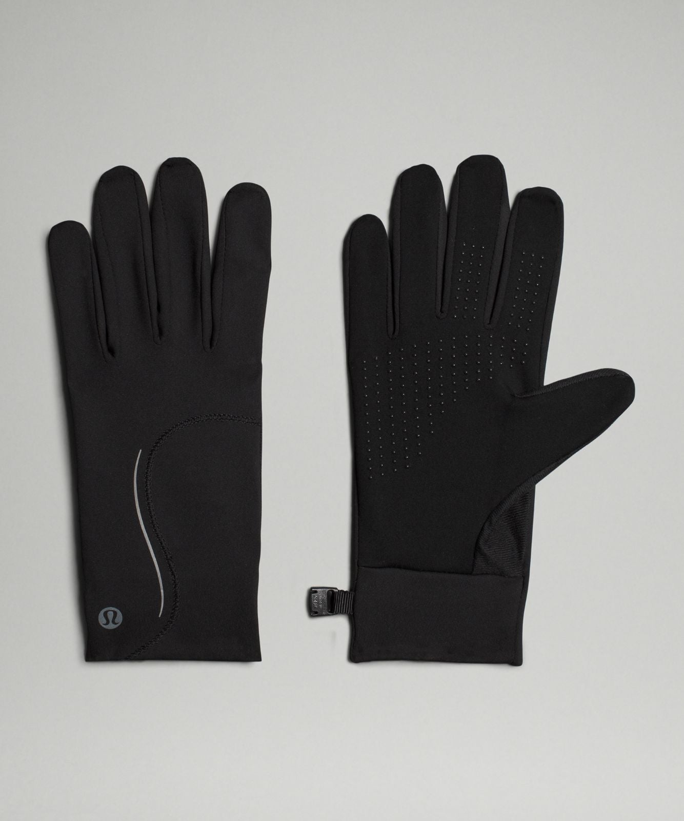 Women's Fast and Free Fleece Running Gloves Black