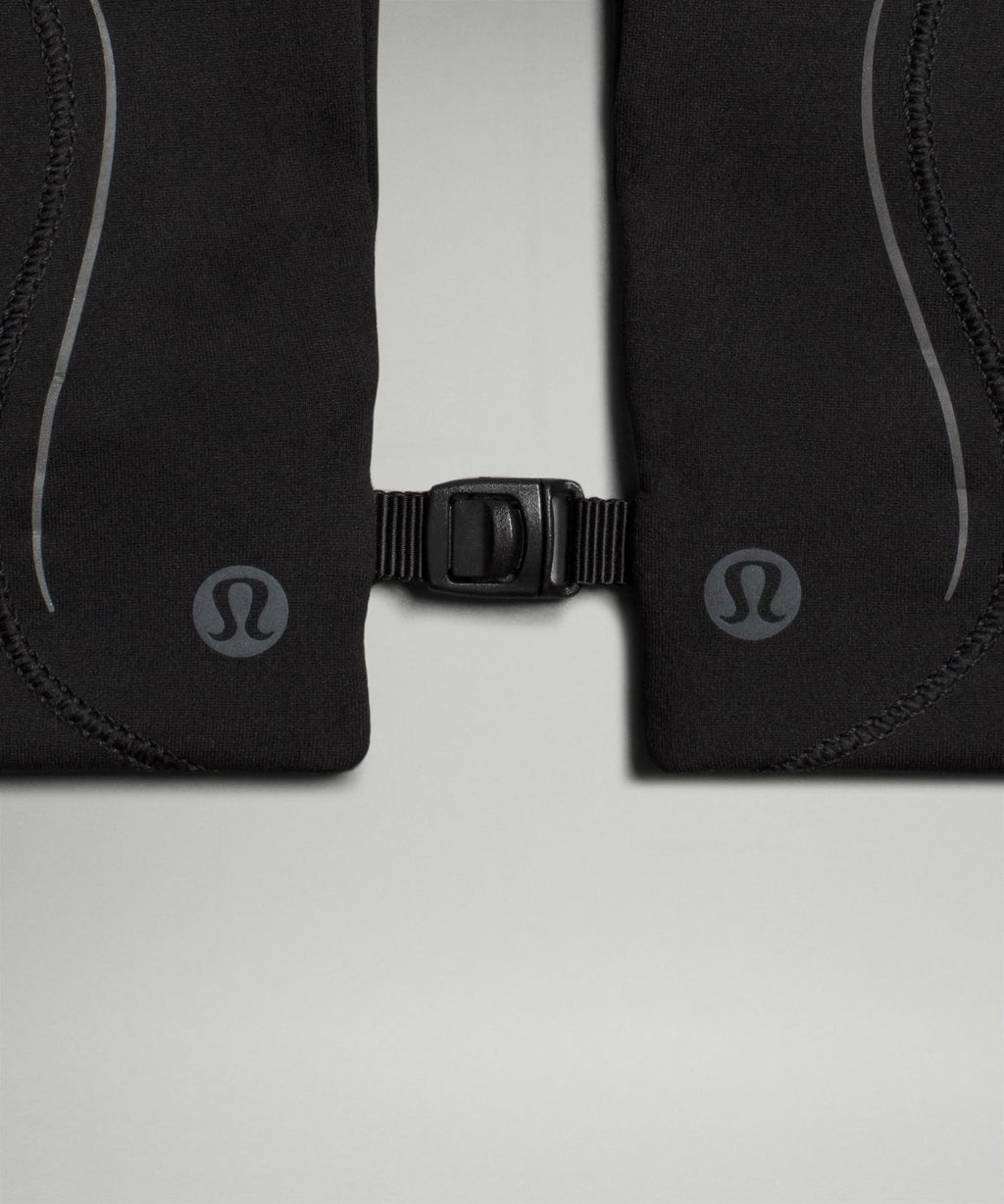 Women's Fast and Free Fleece Running Gloves Black