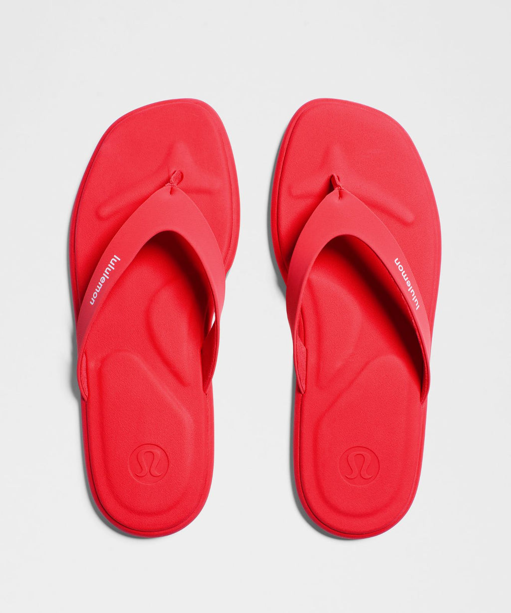 Women's Restfeel Flip-Flop Red Glow/Red Glow/White