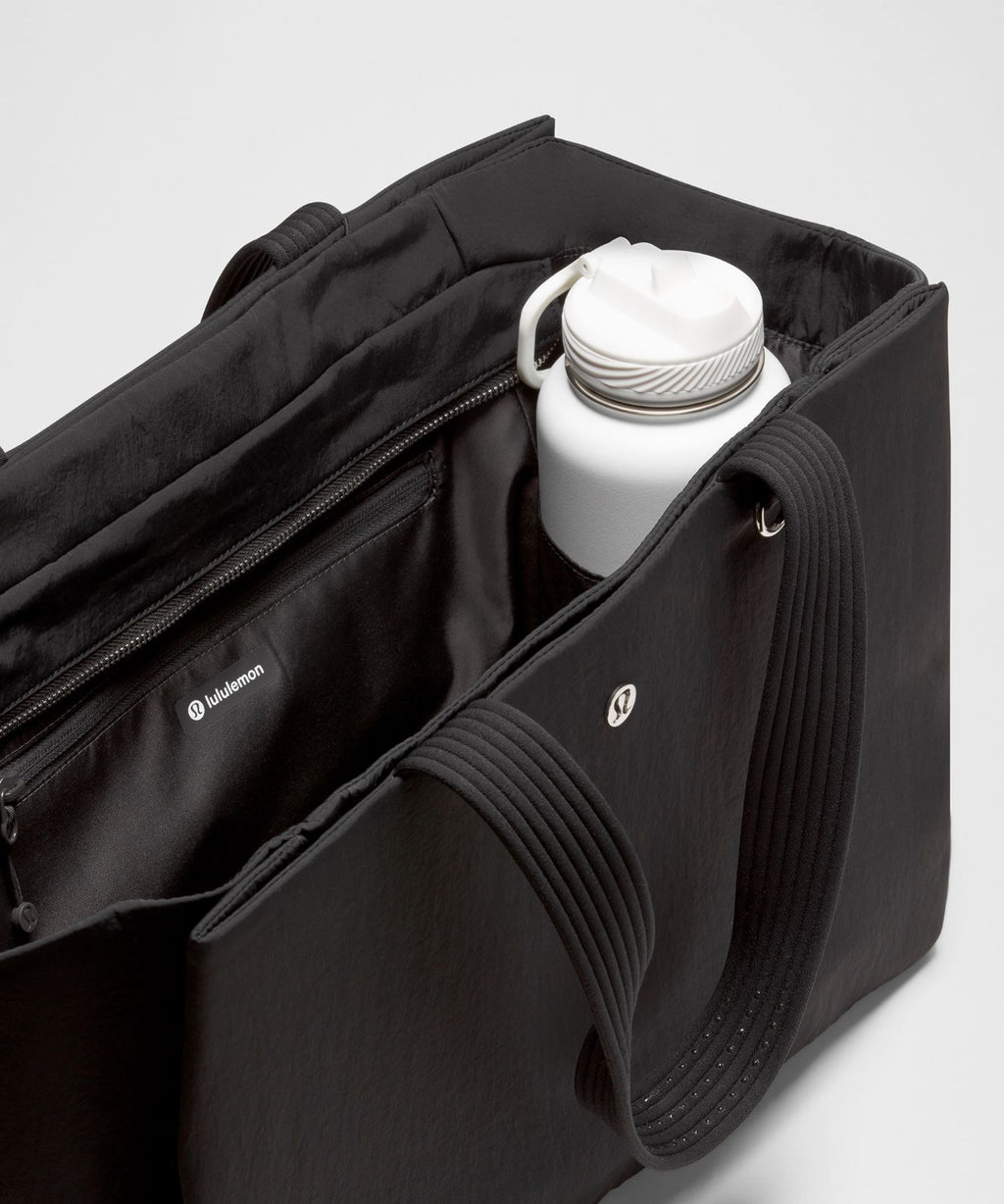 Triple Compartment Tote Bag 18L Black