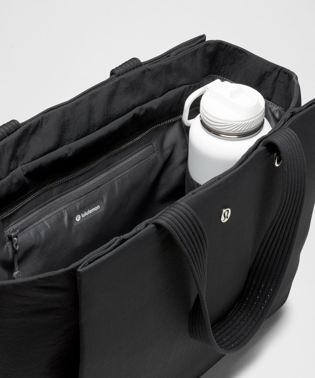 Triple Compartment Tote Bag 18L Black/Graphite Grey/Silver