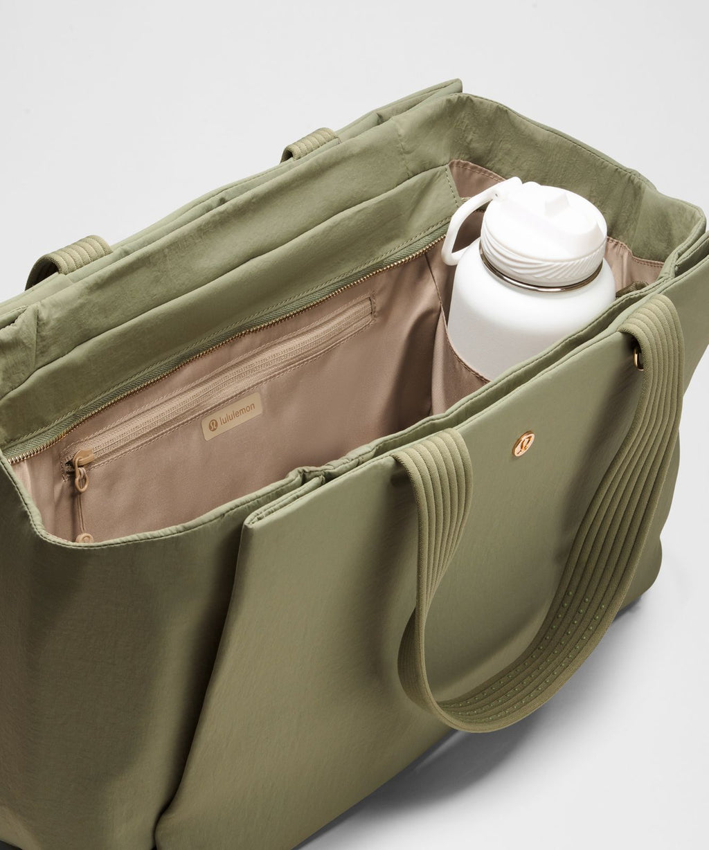 Triple Compartment Tote Bag 18L Bay Leaf