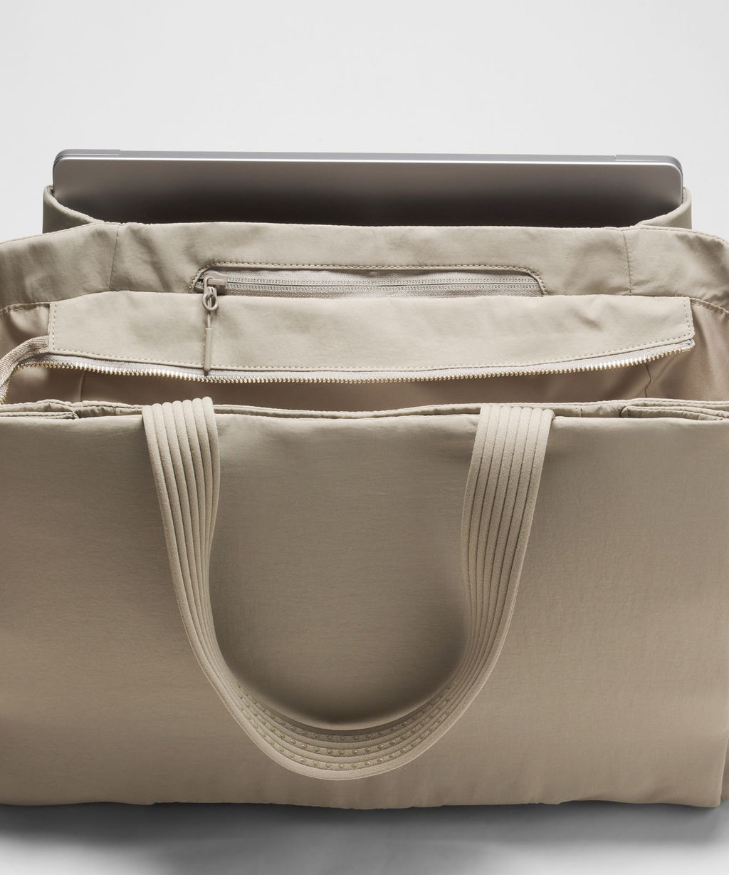 Triple Compartment Tote Bag 18L Warm Ash Grey/Gold