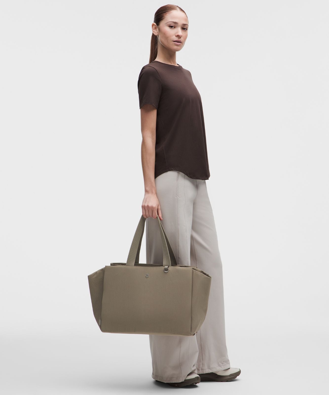 Triple Compartment Tote Bag 18L Cypress Forest/Wacky Khaki/Silver