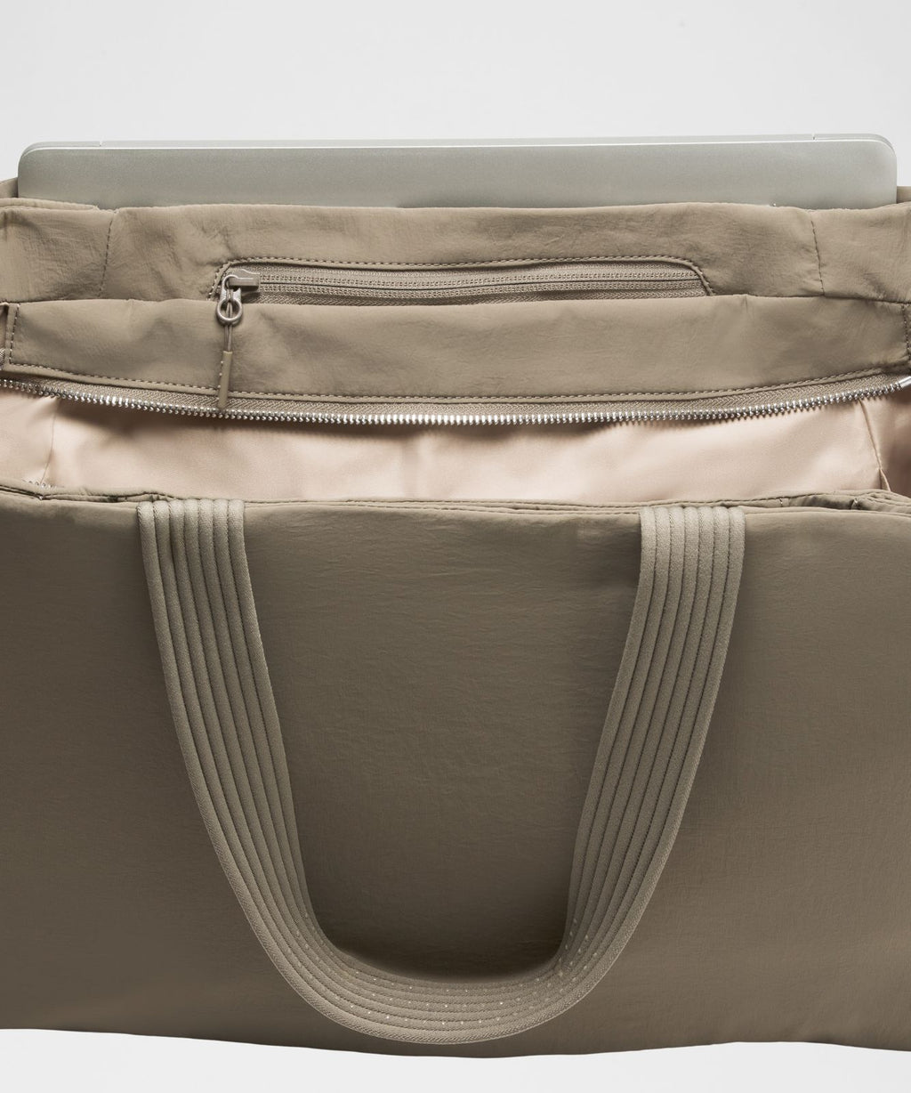 Triple Compartment Tote Bag 18L Cypress Forest/Wacky Khaki/Silver