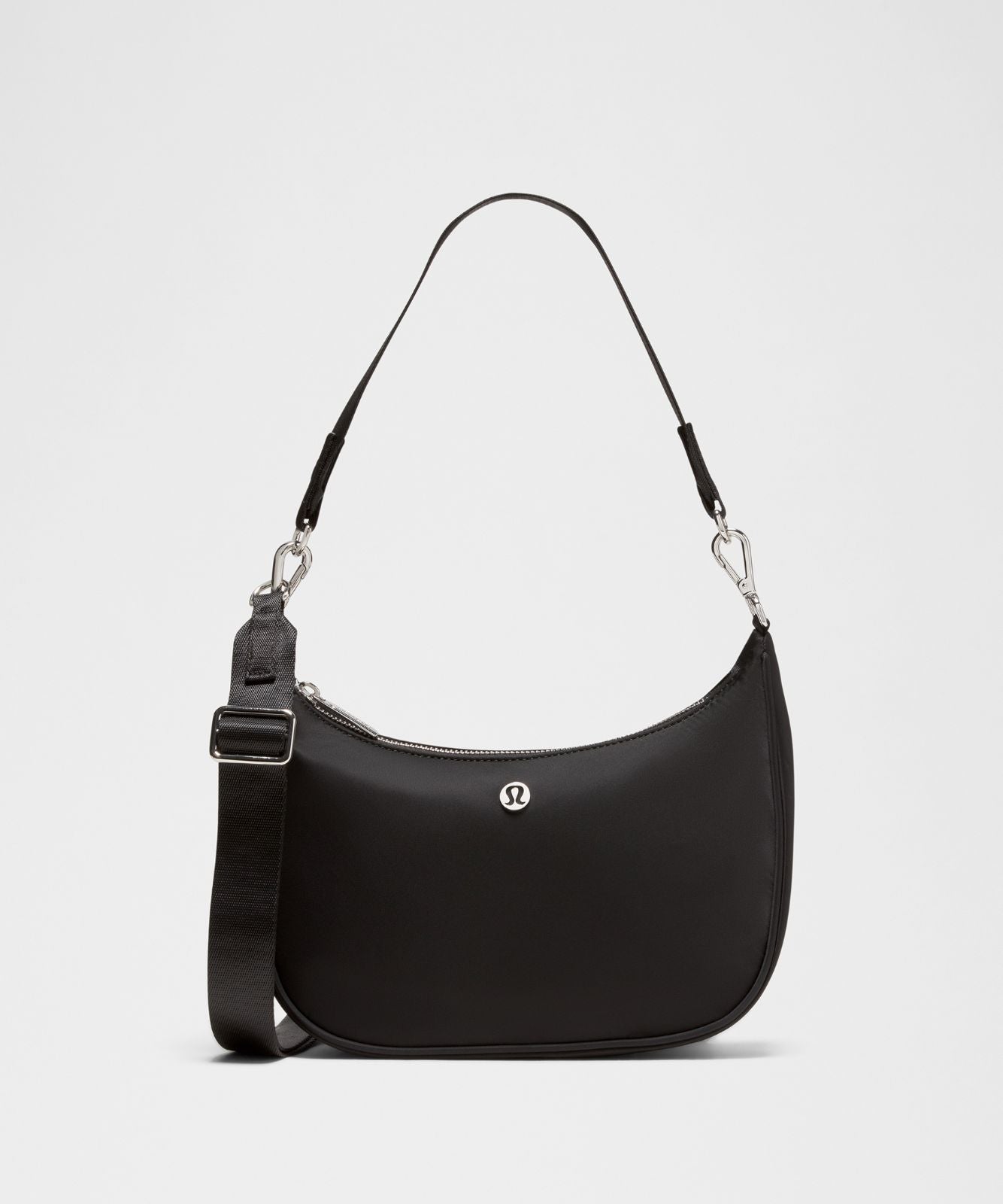 City Essentials Small Shoulder Bag 3L Black/Silver
