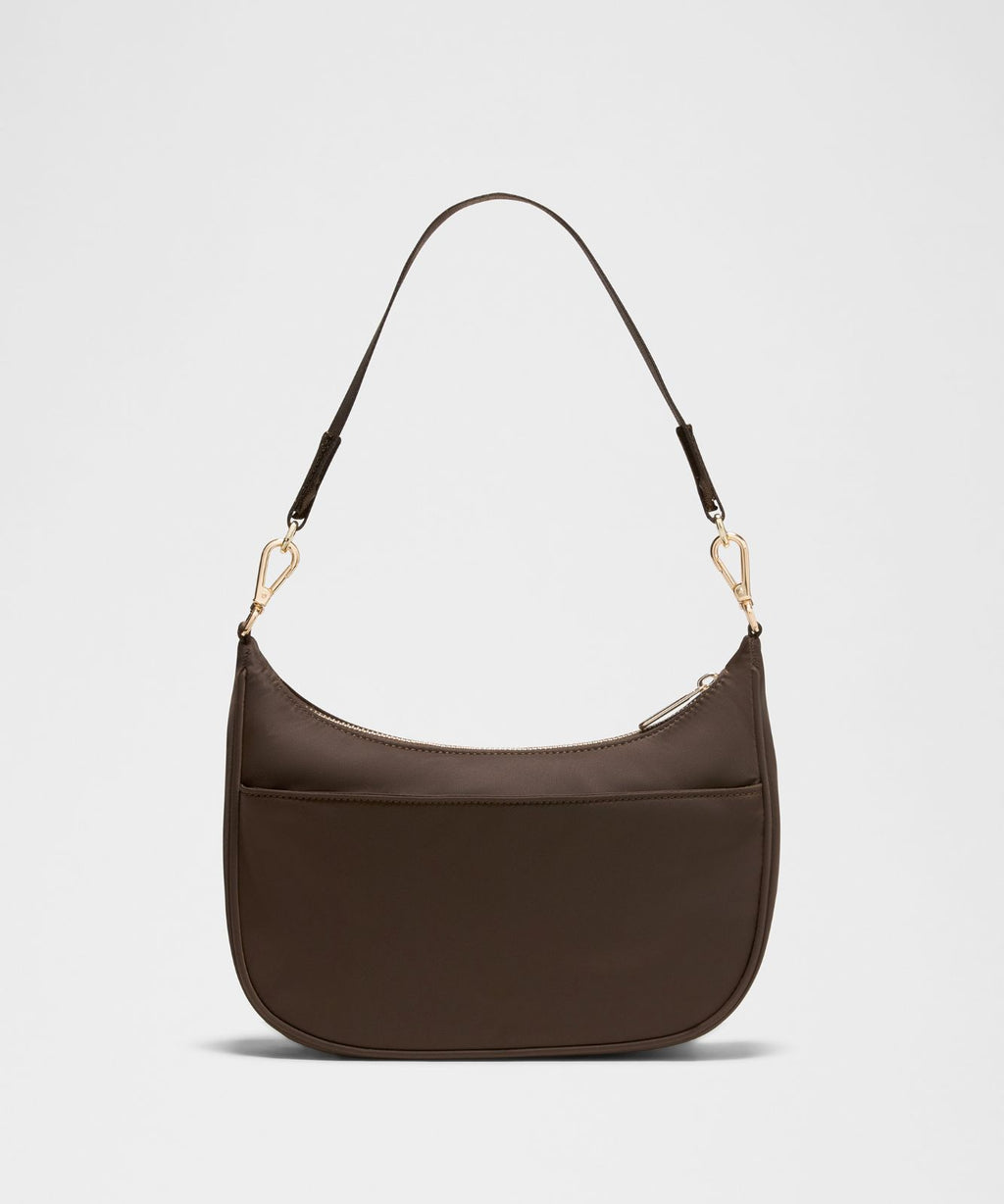 City Essentials Small Shoulder Bag 3L Walnut Crunch/Gold