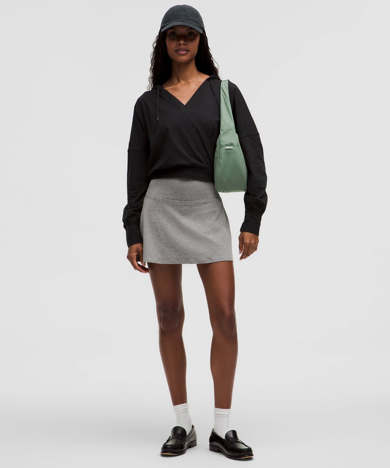 City Essentials Shoulder Bag 4L Grey Eucalyptus
