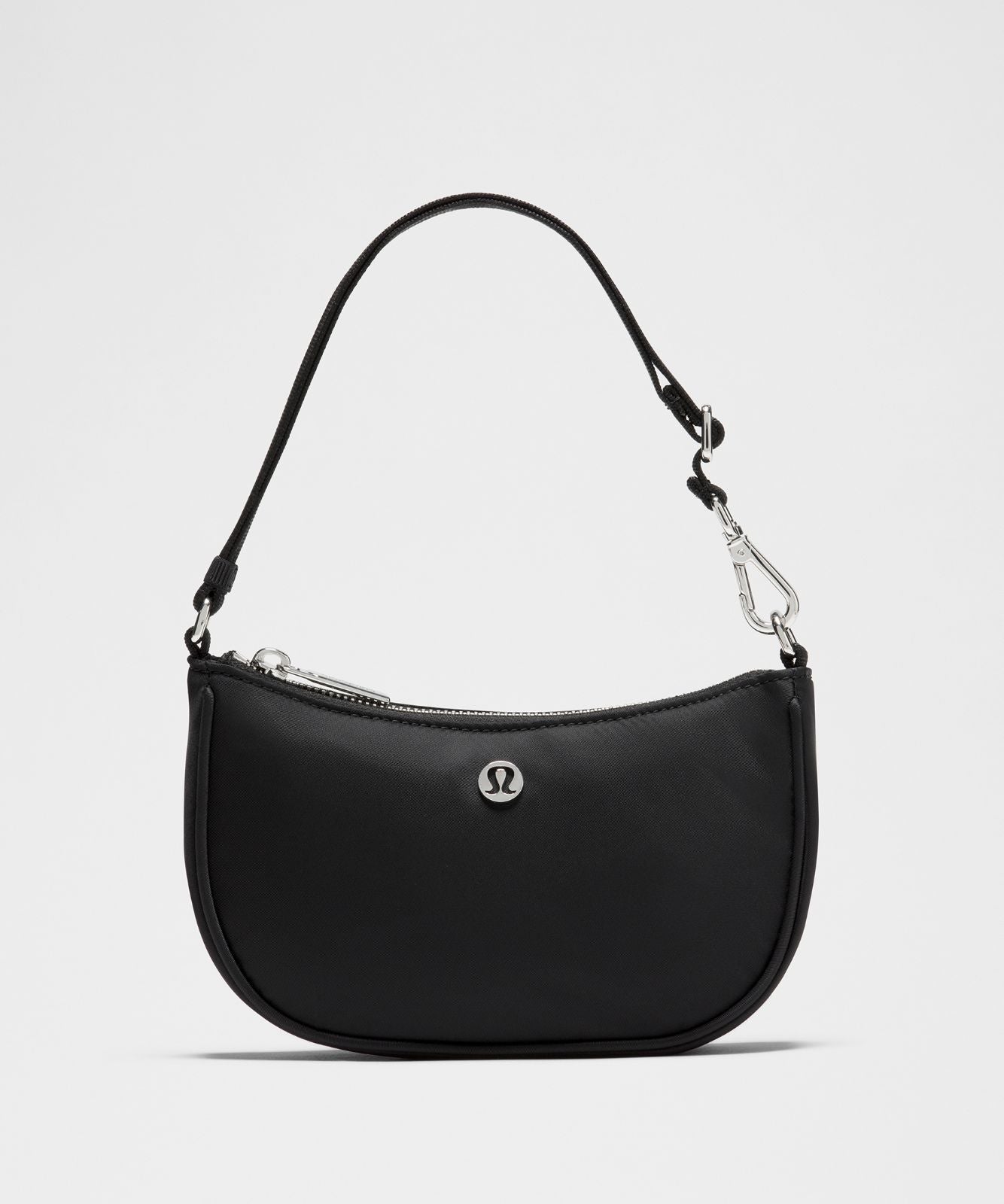 City Essentials Mini Shoulder Bag 1L Black/Silver