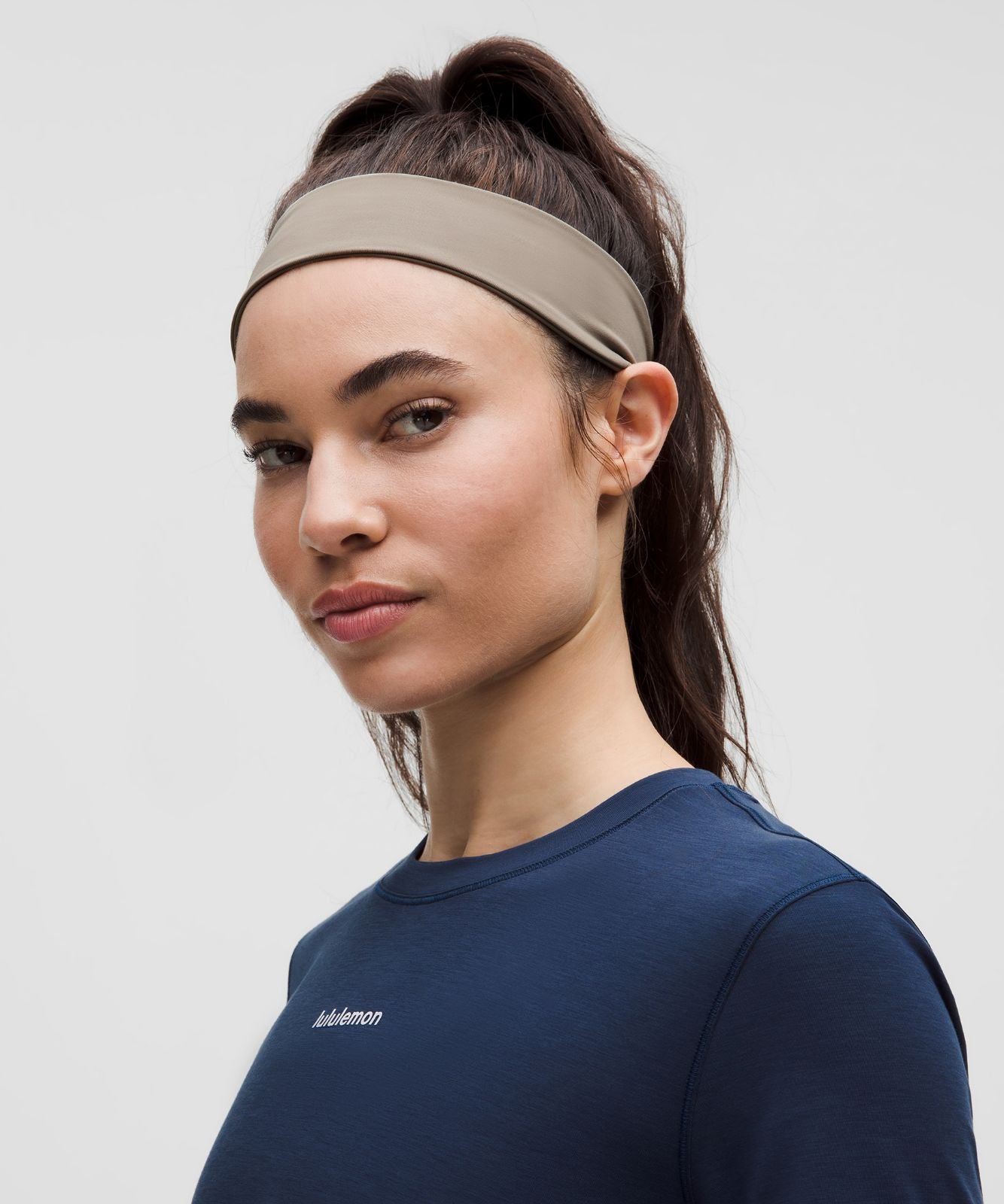 Women's Luxtreme Training Headband Warm Ash Grey