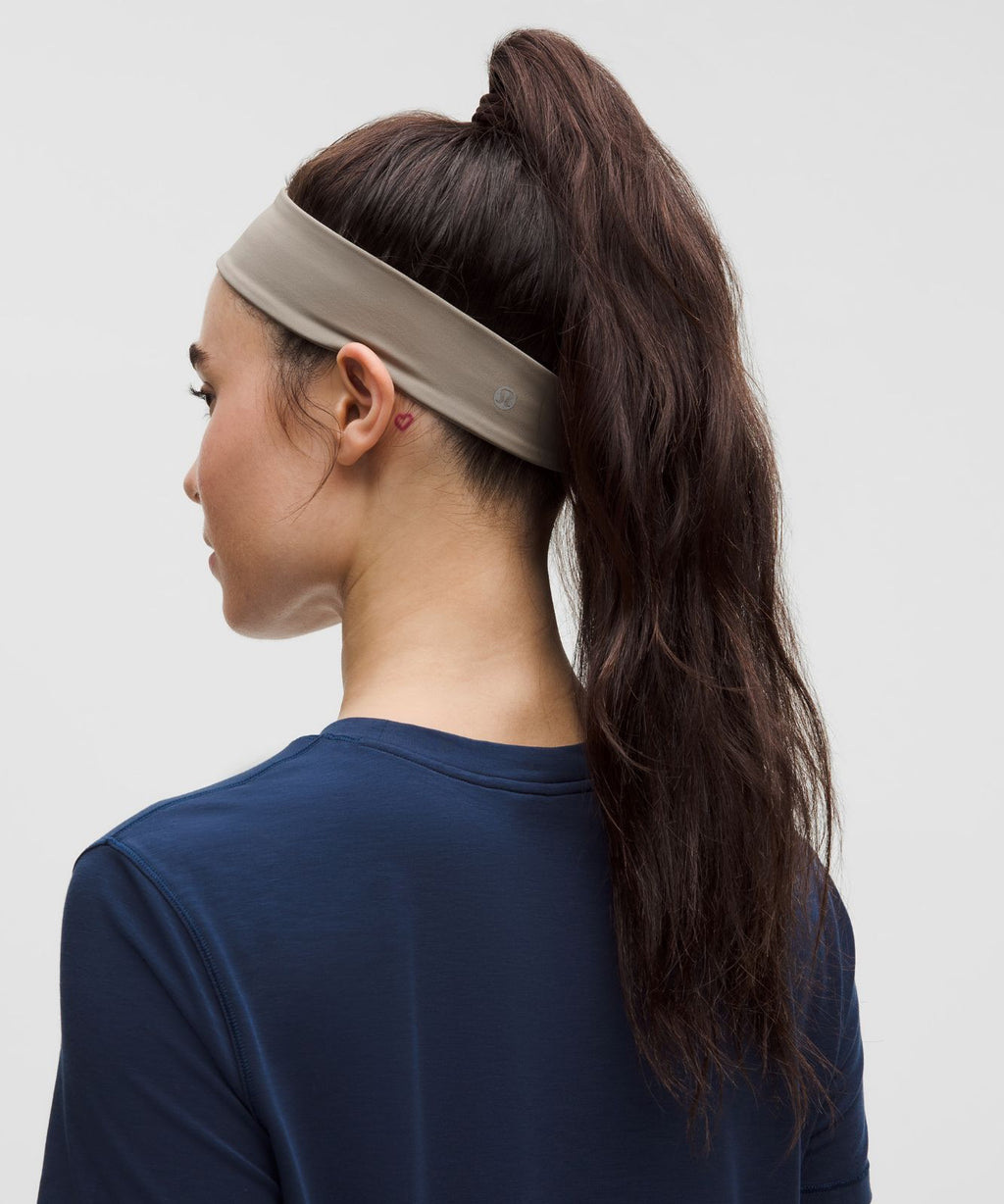 Women's Luxtreme Training Headband Warm Ash Grey