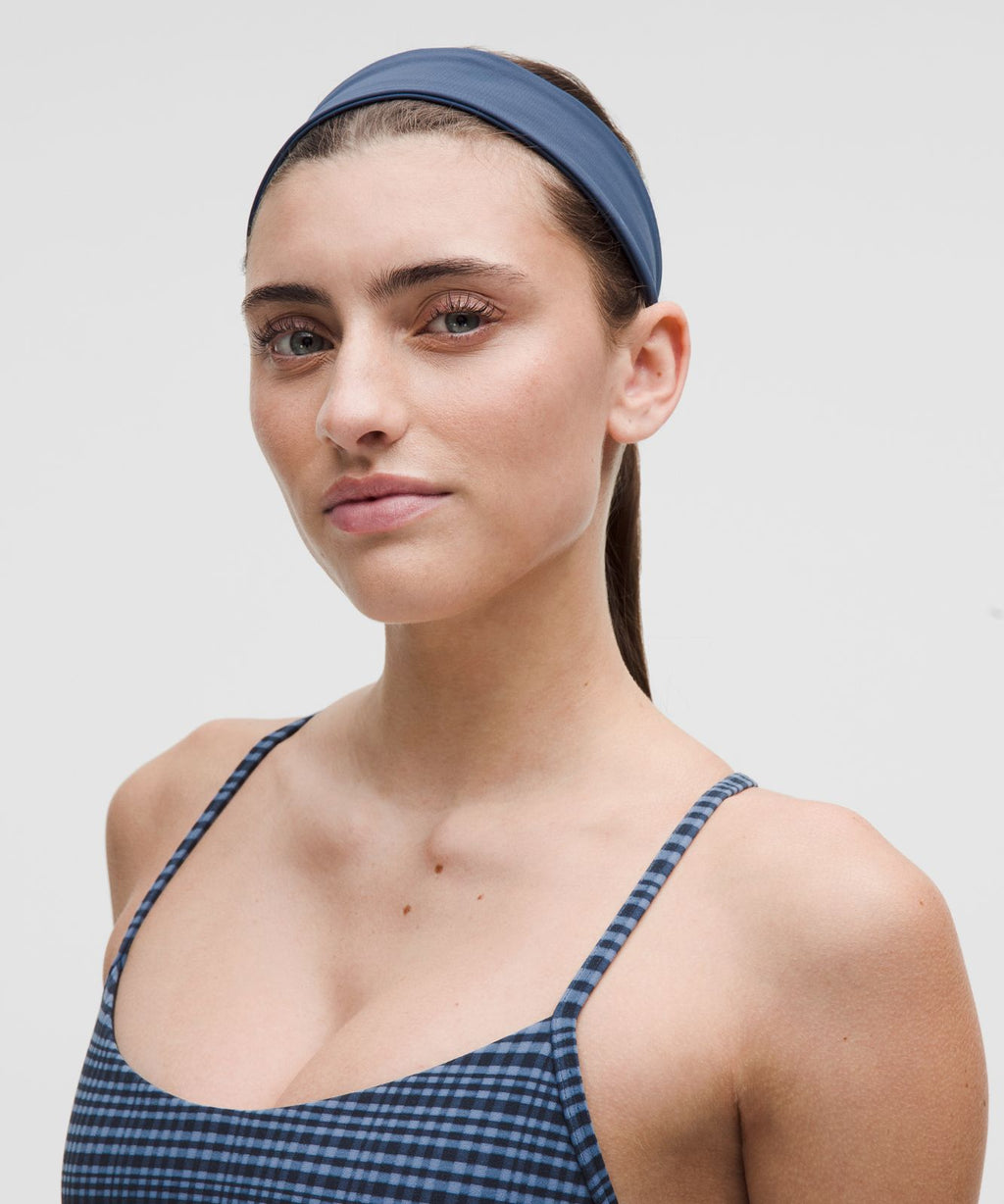 Women's Luxtreme Training Headband Blue Twill