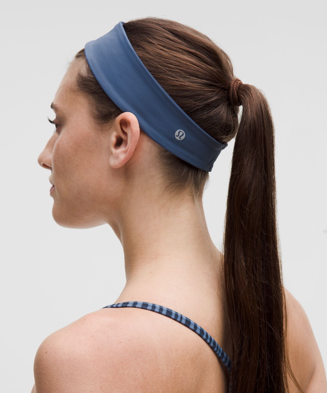 Women's Luxtreme Training Headband Blue Twill