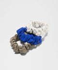 Uplifting Scrunchies *3 Pack Cypress Forest/Light Ivory/Beach Ball Blue
