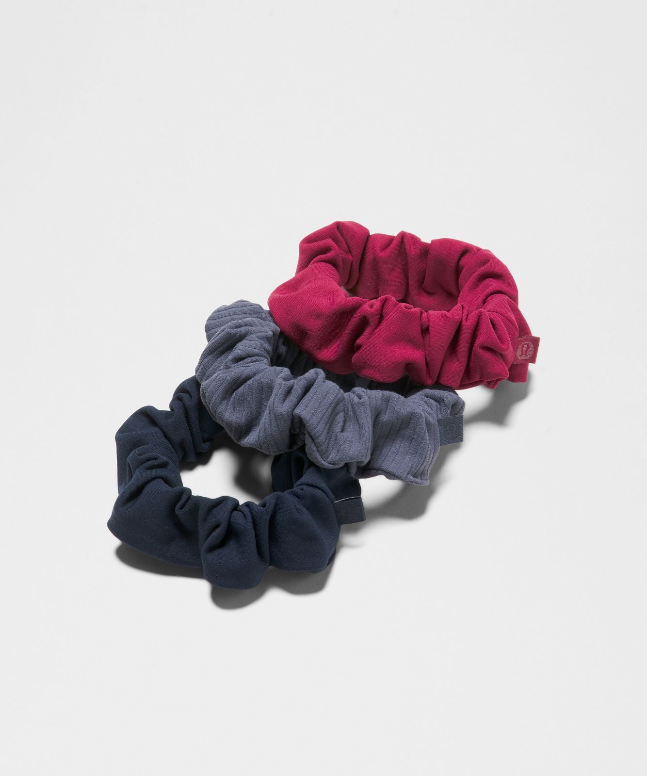 Uplifting Scrunchies *3 Pack Raspberry Rave/True Navy/Dusty Diamond