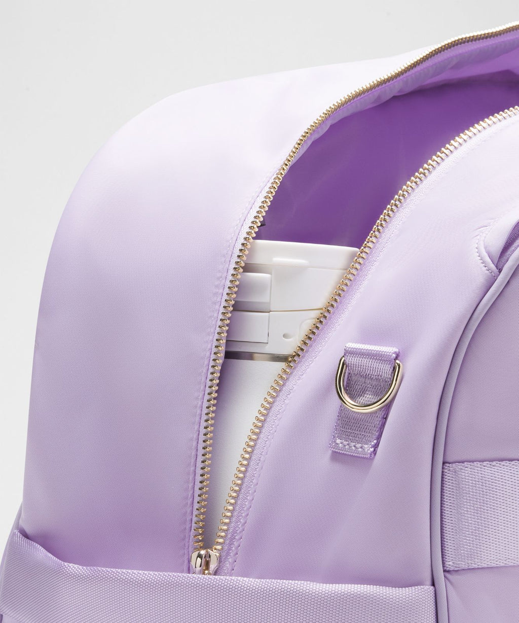 City Essentials Duffle Bag 28L Lavender Frost/Gold
