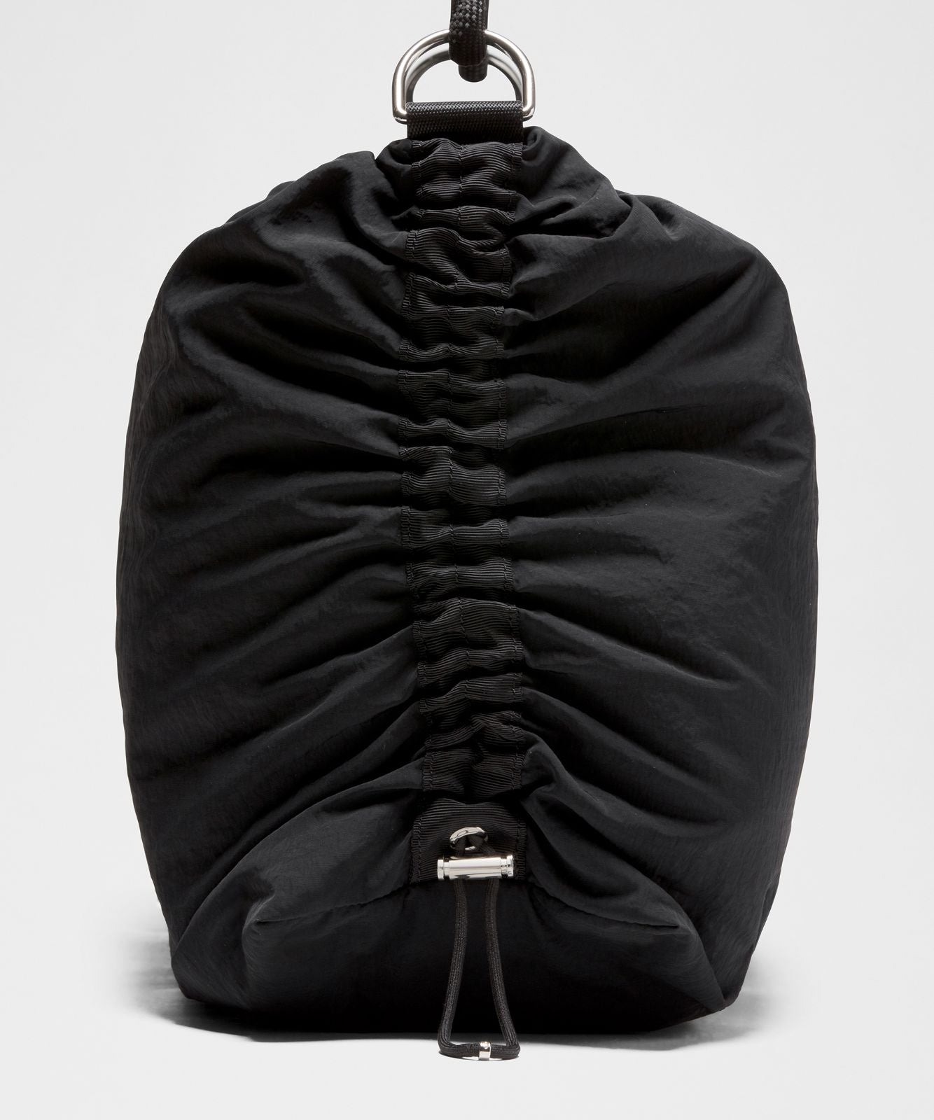 Convertible Ruched Crossbody Bag *Large 16L Black/Black