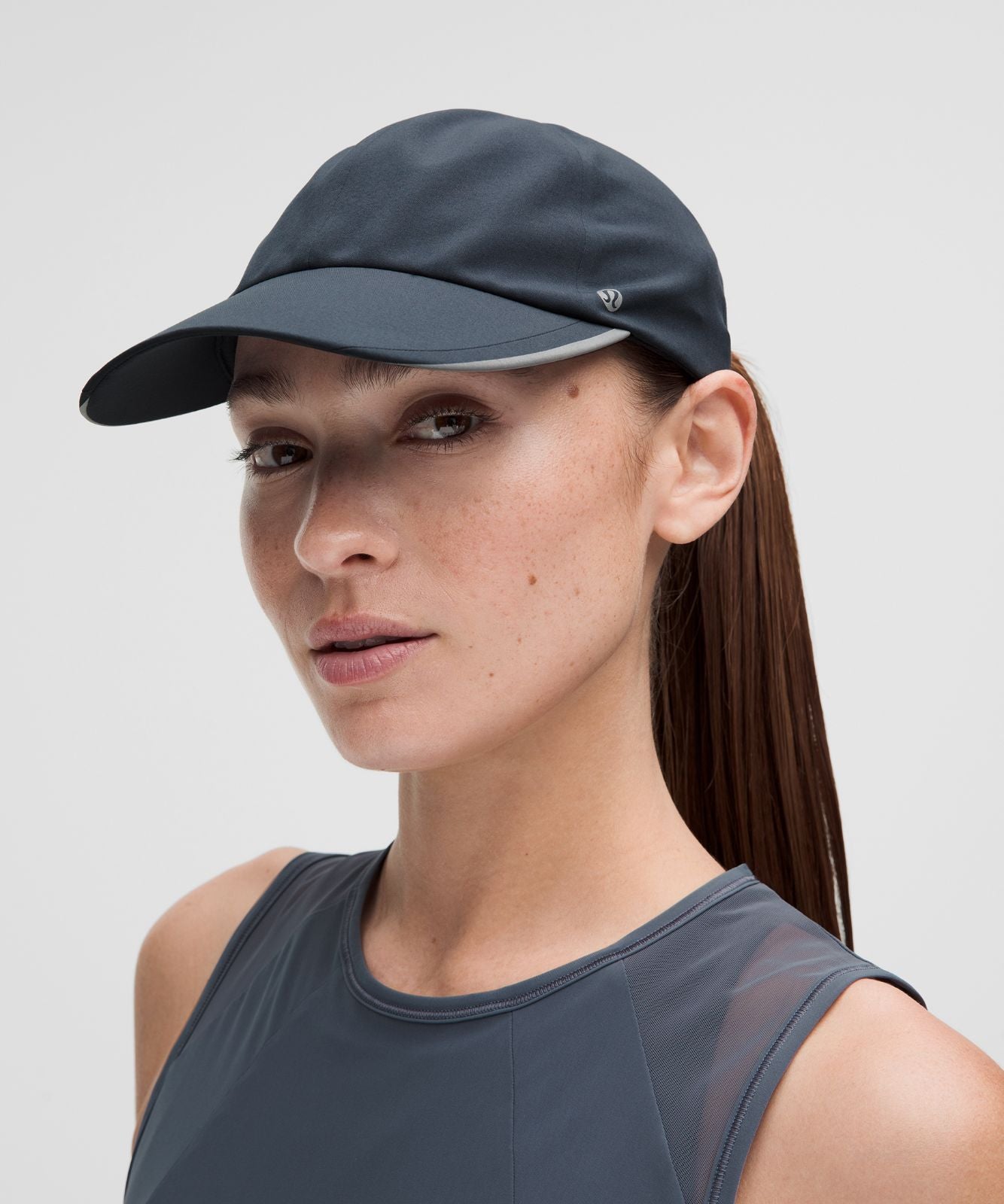 Women's Fast and Free Ponytail Running Hat Smoky Velvet
