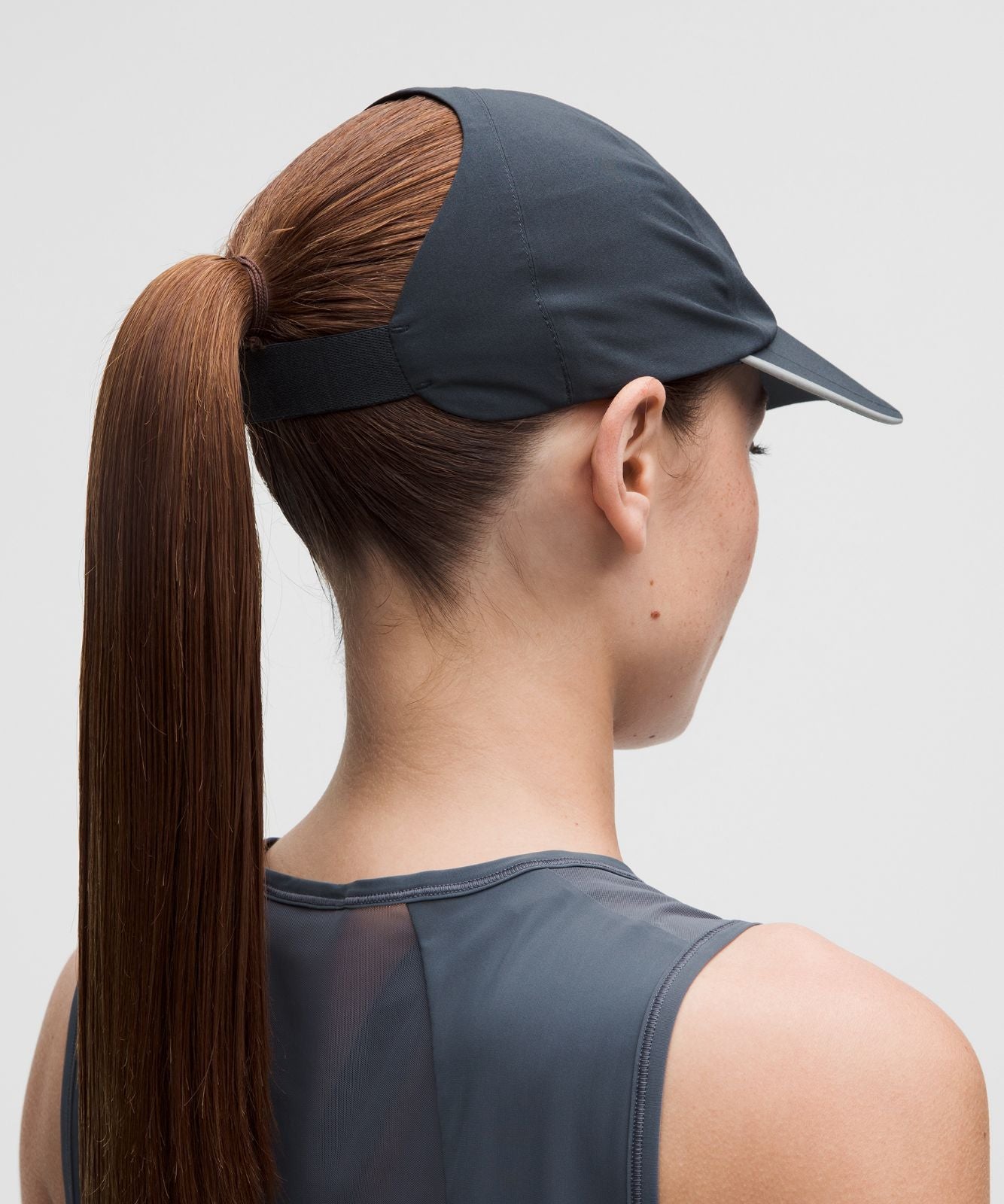 Women's Fast and Free Ponytail Running Hat Smoky Velvet