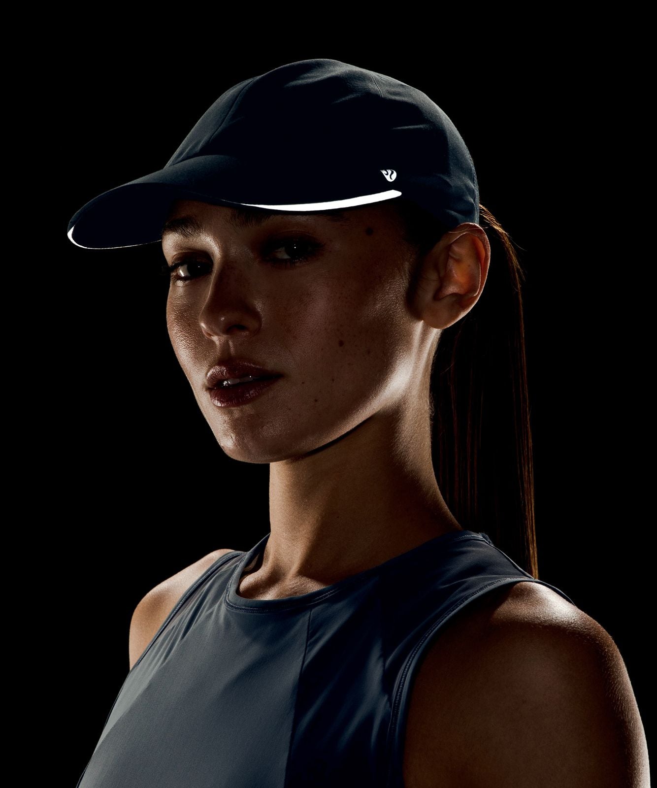 Women's Fast and Free Ponytail Running Hat Smoky Velvet