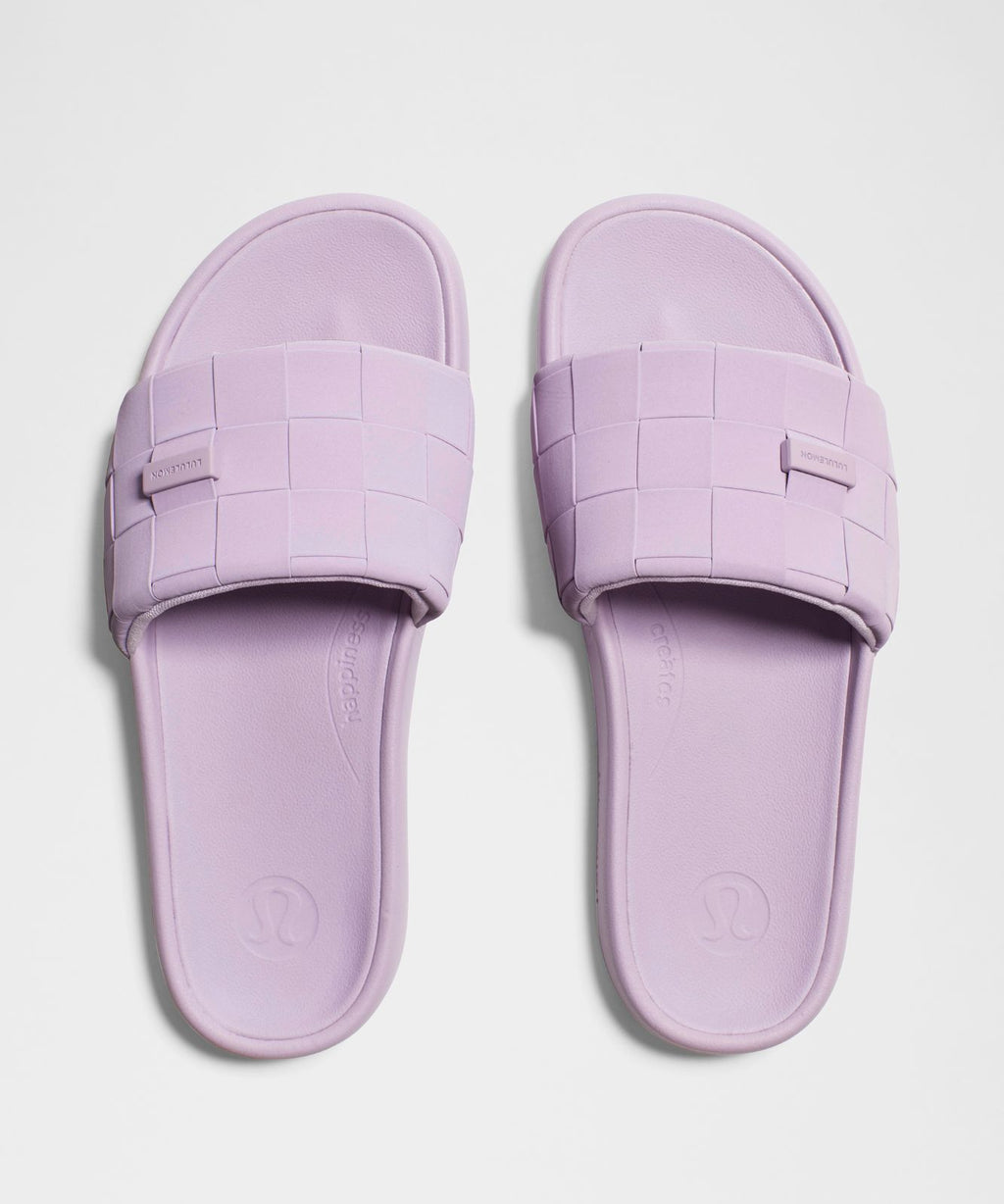 Women's Restfeel Woven Slide Lilac Play/Lilac Play/Lilac Play