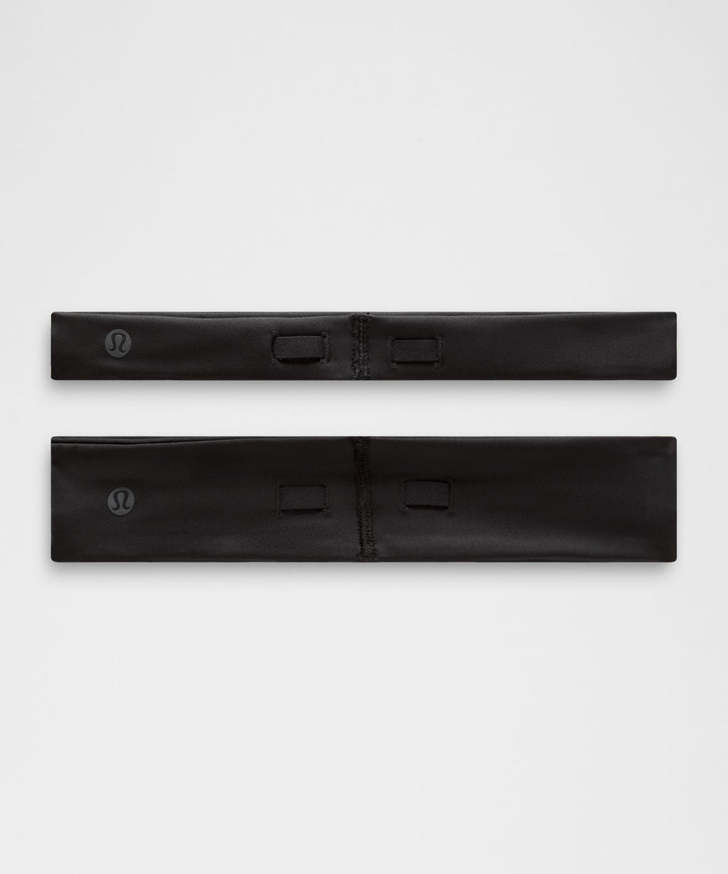 Convertible Headband Scrunchies *2 Pack Black