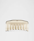 Jumbo Claw Clip Light Ivory/Black