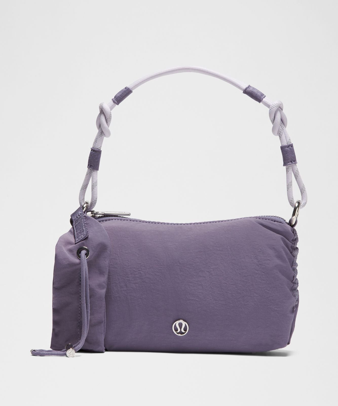 Convertible Ruched Strap Crossbody Bag Mini *1.5L Grape Mist/Faint Lavender