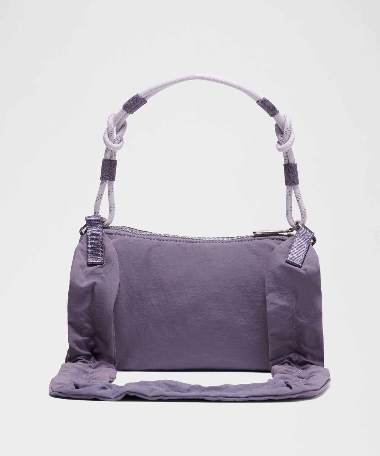 Convertible Ruched Strap Crossbody Bag Mini *1.5L Grape Mist/Faint Lavender