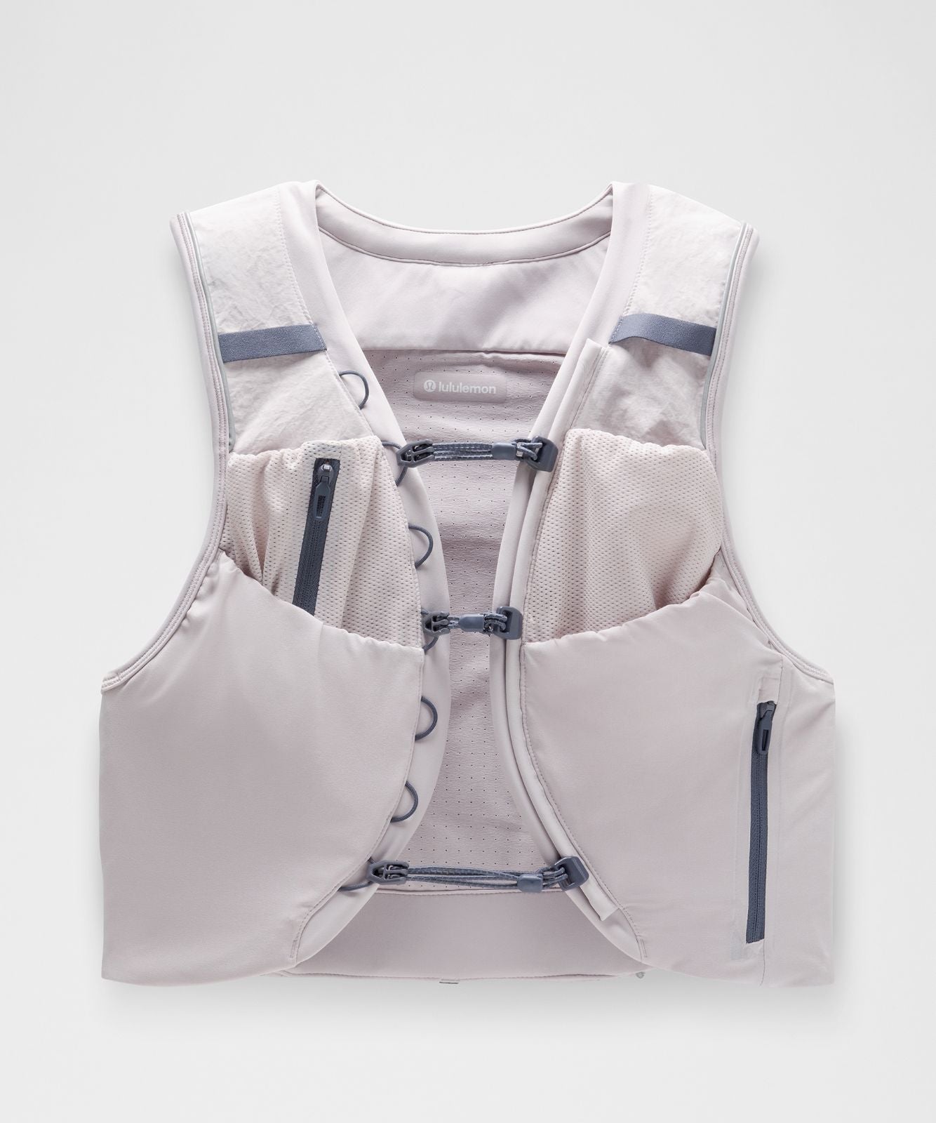 Women's Fast and Free Trail Running Vest Icy Taupe/Dusty Diamond