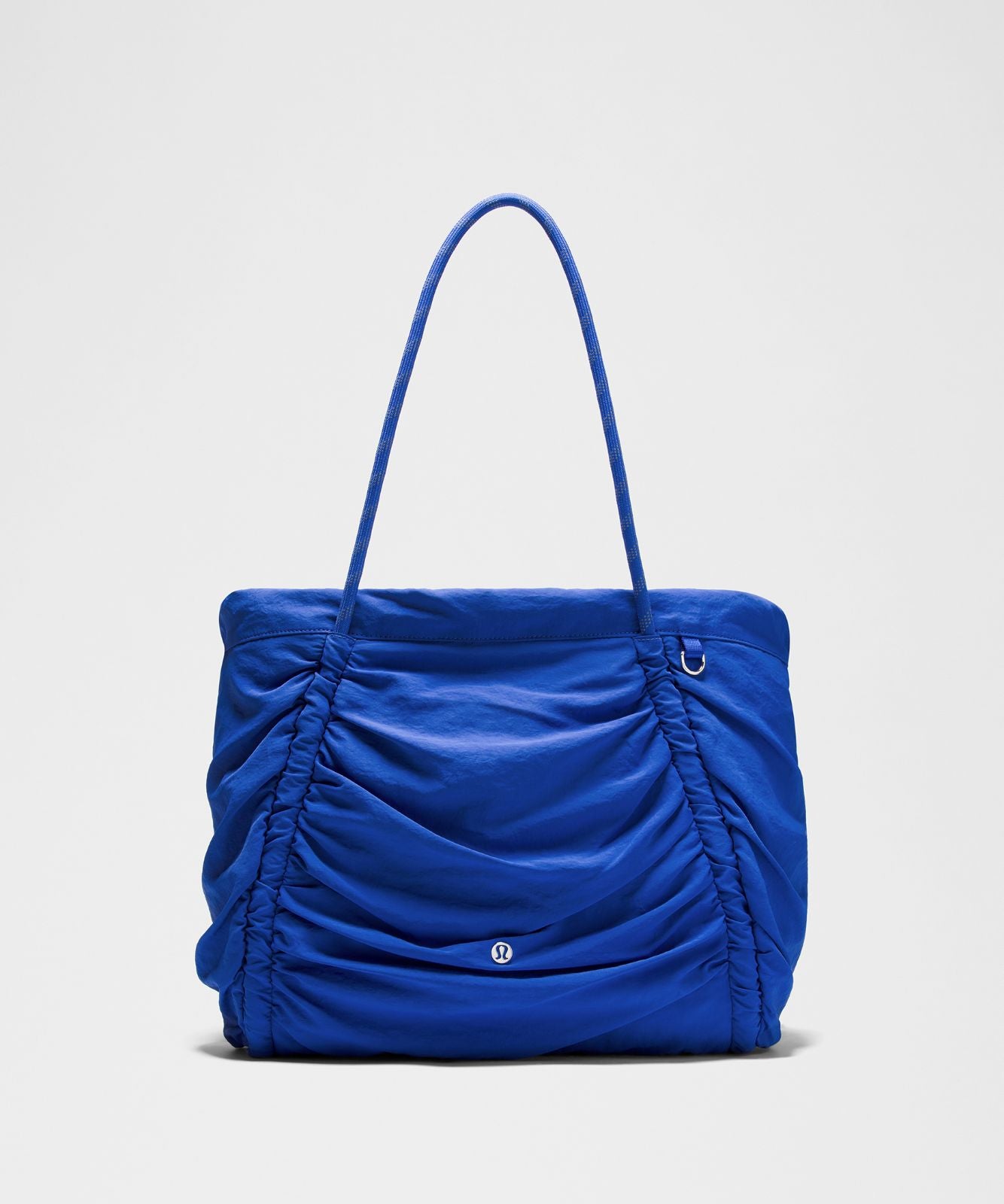 Ruched Tote Bag 24L Beach Ball Blue/Silver
