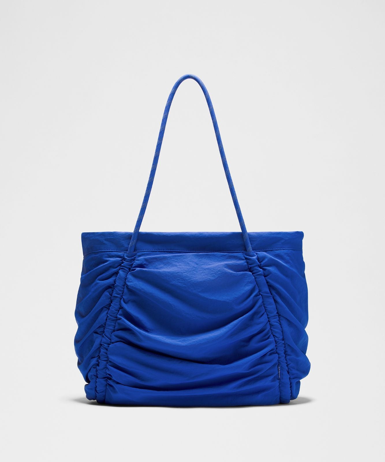 Ruched Tote Bag 24L Beach Ball Blue/Silver