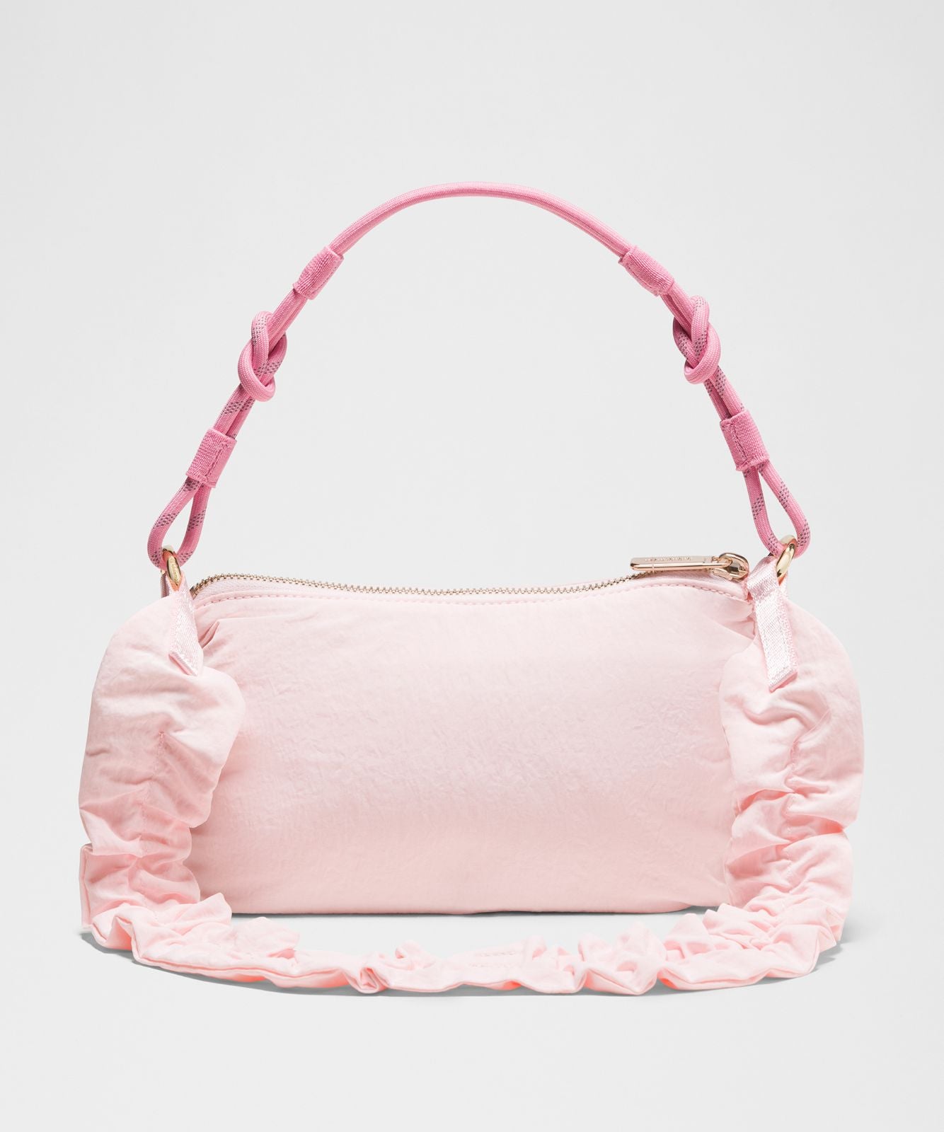 Convertible Ruched Strap Crossbody Bag Mini *1.5L Pink Pearl/Candy Cloud/Gold