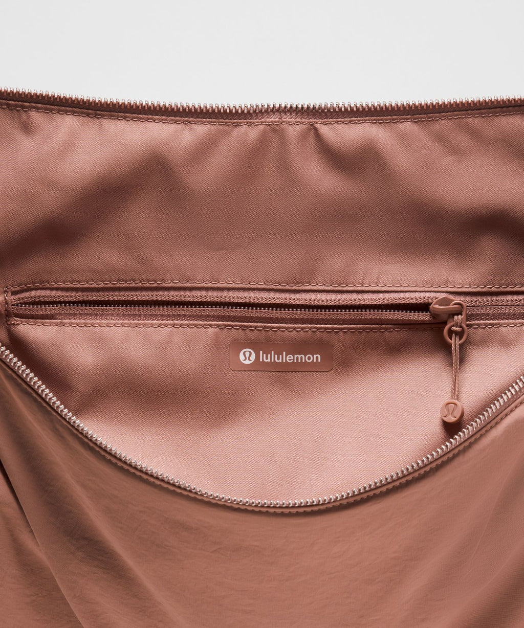 Convertible Ruched Crossbody Bag *Large 16L Toasted Pink/Rose Gold