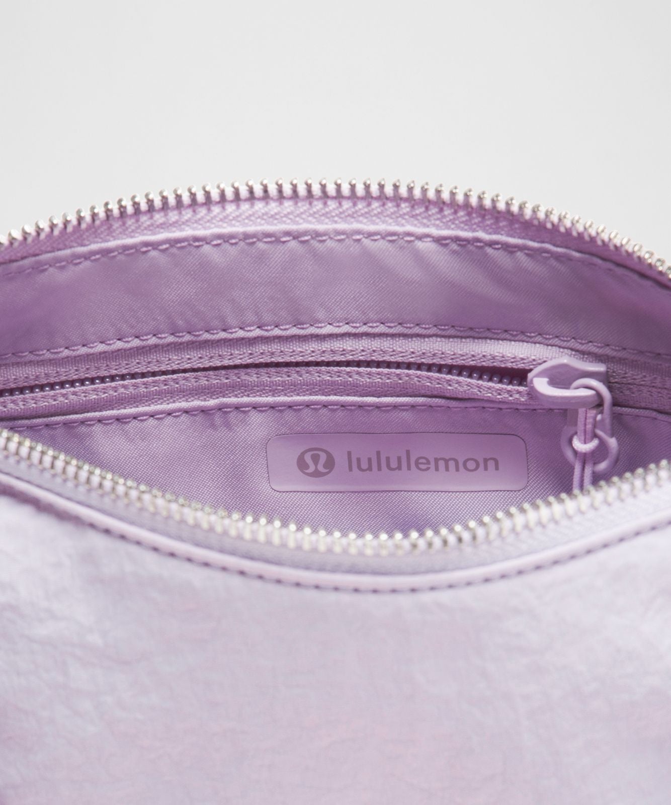 Ruched Shoulder Bag Mini 1.5L Lilac Play/Lotus Lavender/Silver