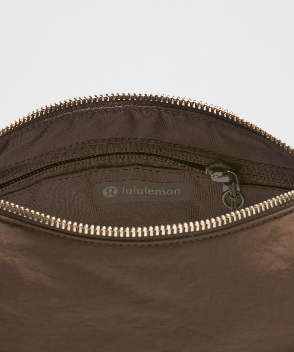 Ruched Shoulder Bag Mini 1.5L Walnut Crunch/Nomad/Gold