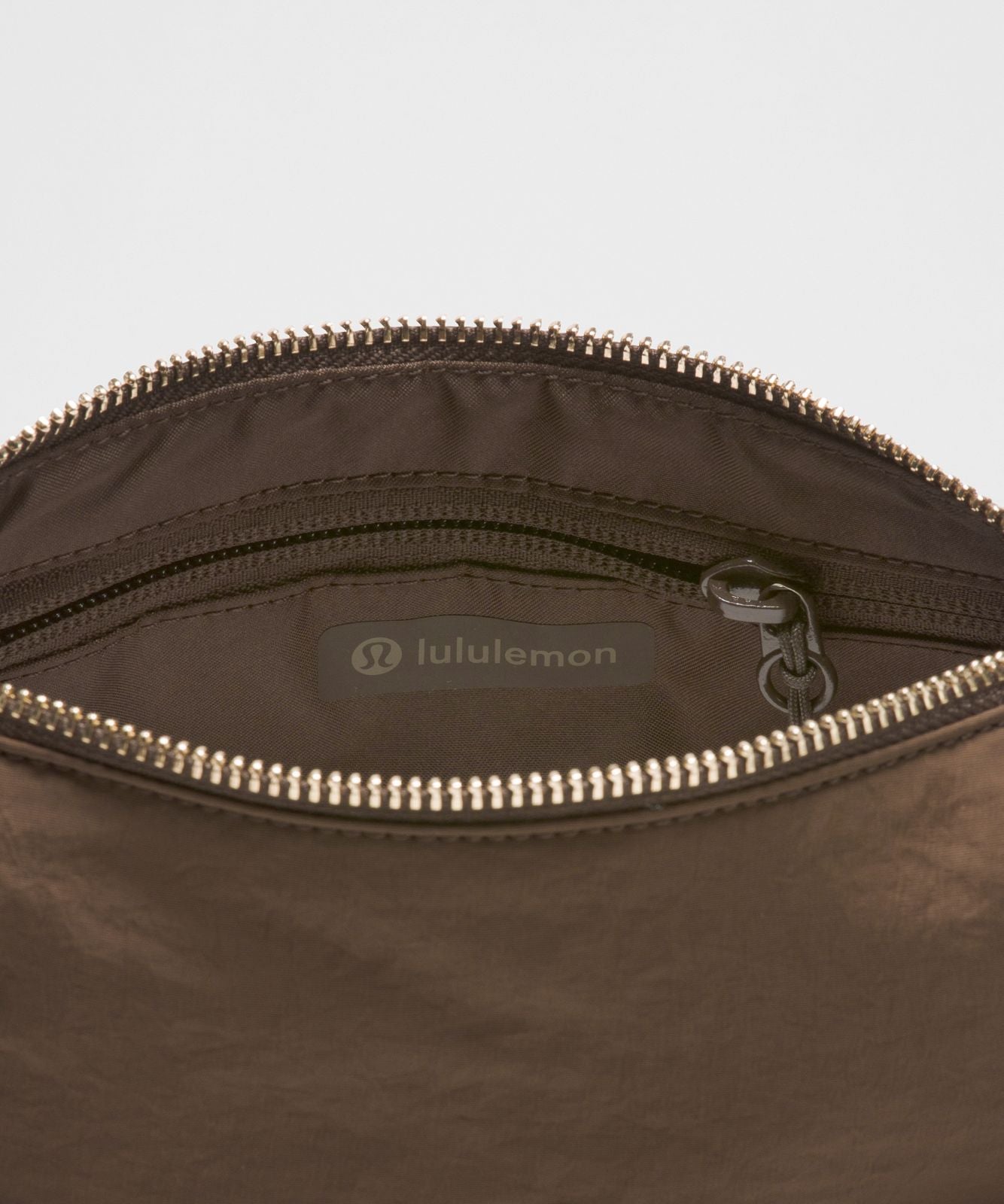Ruched Shoulder Bag Mini 1.5L Walnut Crunch/Nomad/Gold